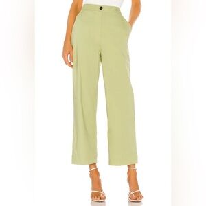 House of Harlow 1960 x Revolve Light Green Cropped‎ Wide Leg Pants Size Medium